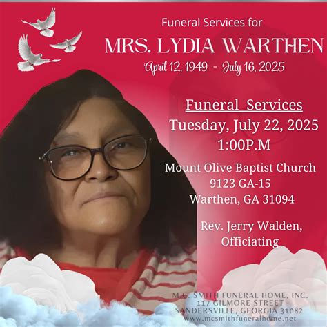 M.C. Smith Funeral Home | Sandersville GA