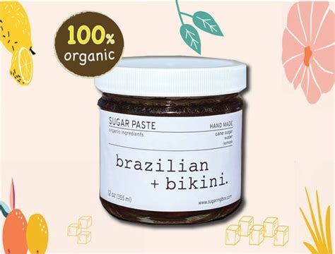 Bikini Brazilian DIY Sugaring At Home Sugaring Waxing Etsy