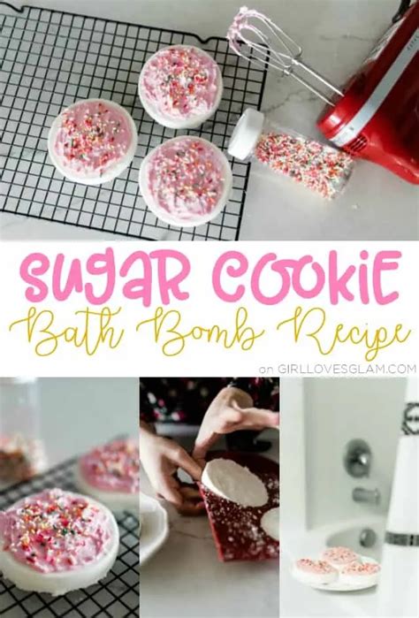 Sugar Cookie Bath Bomb Recipe - Girl Loves Glam