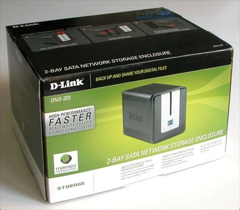 D-Link DNS-323 - bohatý NAS box | Svět hardware