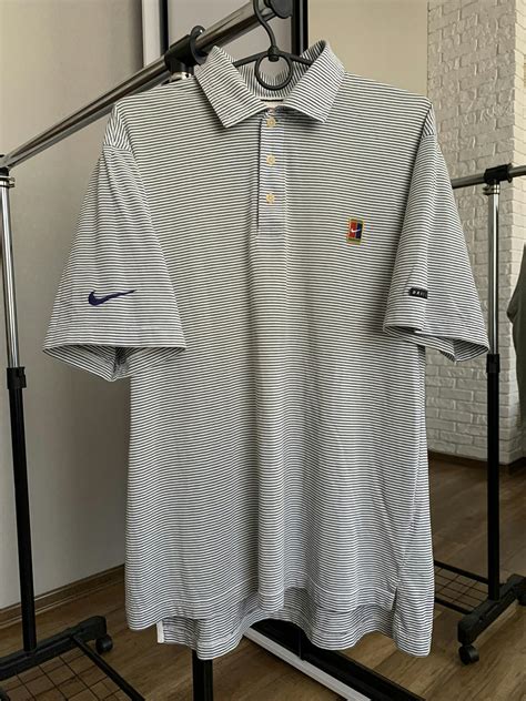 Nike Nike Challenge Court Vintage Stripped Polo T Shirt Logo 90s Grailed