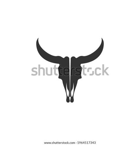 Bull Icon Logo Buffalo Head Icon Stock Vector Royalty Free 1964517343