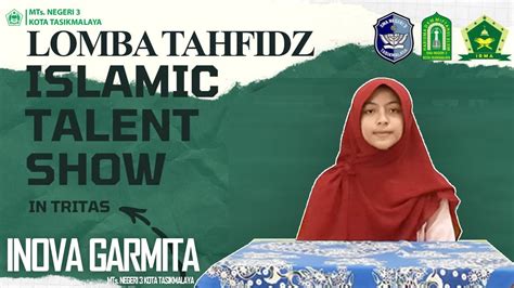 TAHFIDZ INOVA GARMITA MTs NEGERI 3 KOTA TASIKMALAYA ITS 2022 SMA