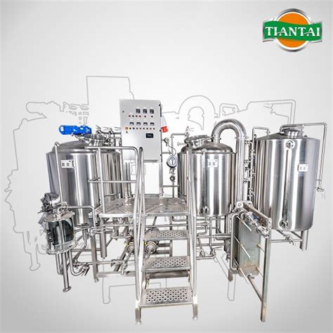 Hl Bbl Two Vessel Electric Heated Nano Brewery Equipment China