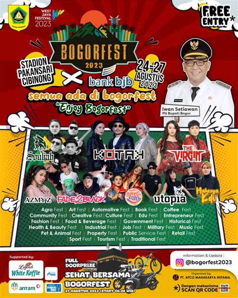 Bogor Fest 2023 Sarana Kumpul Komunitas