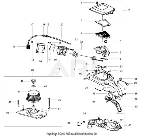 Poulan Chainsaw Parts Diagram