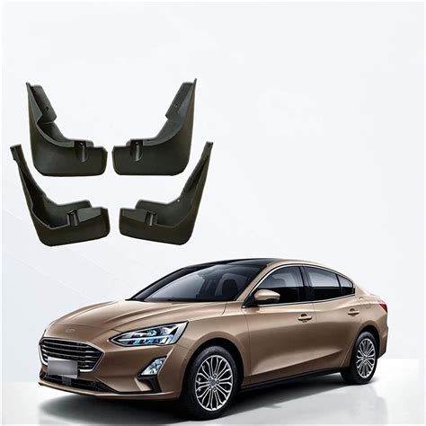 Pcs Mudguards Car Mud Flaps For Ford Focus With Mounting