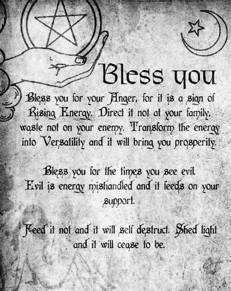 Bless You One Wiccan Spell Book Wiccan Spells Witchcraft Spell Books