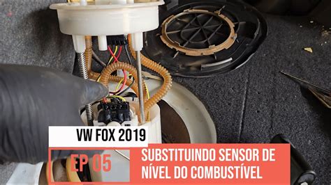 Vw Fox Extreme Trocando O Sensor De N Vel De Combust Vel