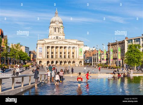 Nottingham city centre hi-res stock photography and images - Alamy