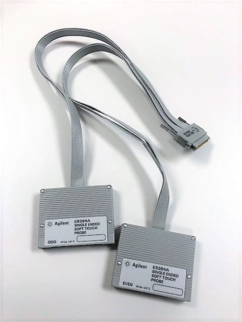 Hpagilent E5394a Soft Touch Connectorless Probe Single Ended With 40 Pin Cable Connectors Aka