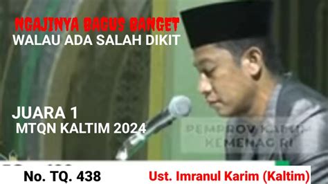 REACTION VIDEO KONTROVERSI TILAWAH DEWASA JUARA 1 MTQ NASIONAL 2024