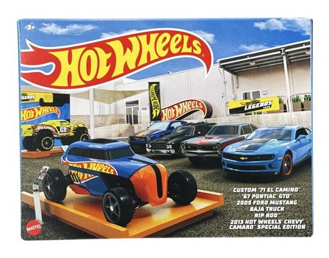 Hot Wheels Legends Tour Zestaw Kolekcjonerski 6Szt Hlk50 Hot Wheels Sklep EMPIK