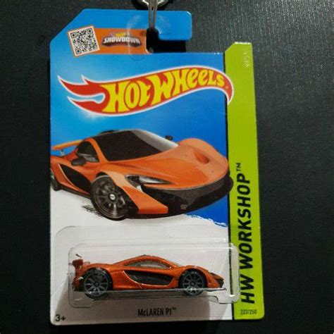 Jual Hotwheels Hot Wheels Mclaren P Orange Oranye Shopee Indonesia