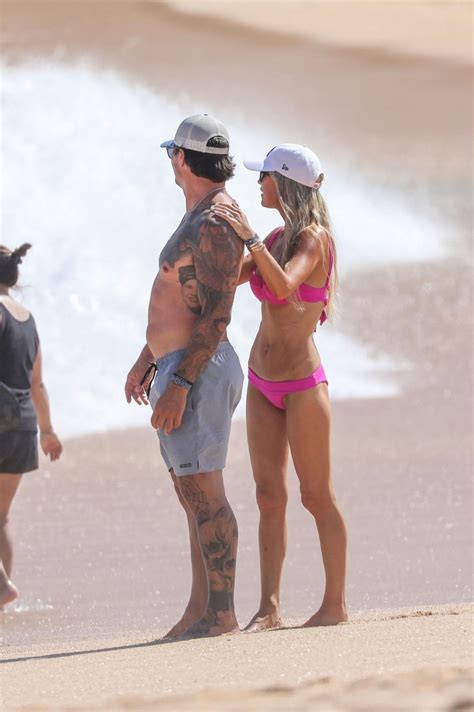 Christina Haack Looks Hot In A Pink Bikini On The Beach In Cabo Photos TheFappening