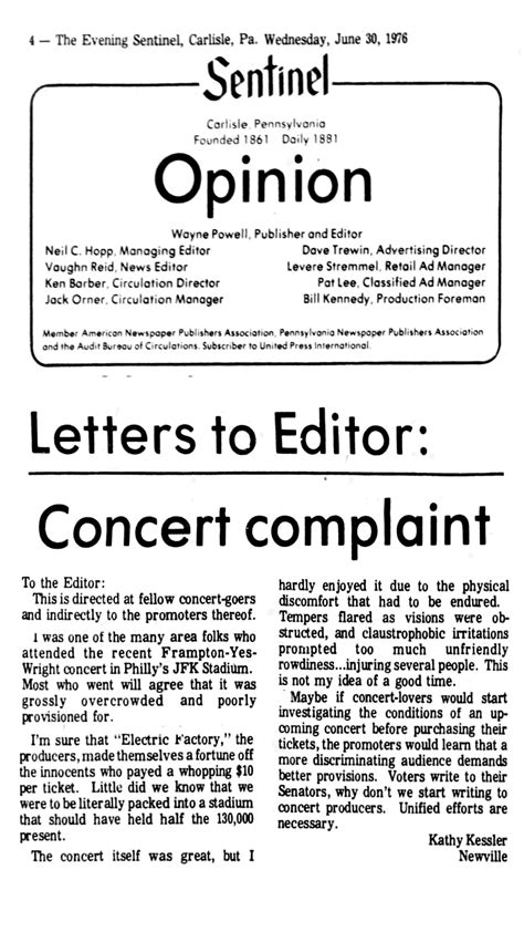 06/12/1976 Philadelphia, Pennsylvania Articles & News