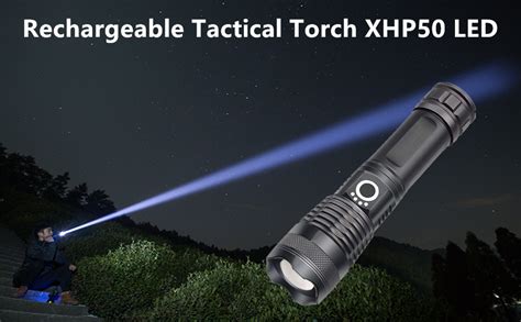 Luxjumper Torch Led Super Bright Rechargeable Tactical Flashlights