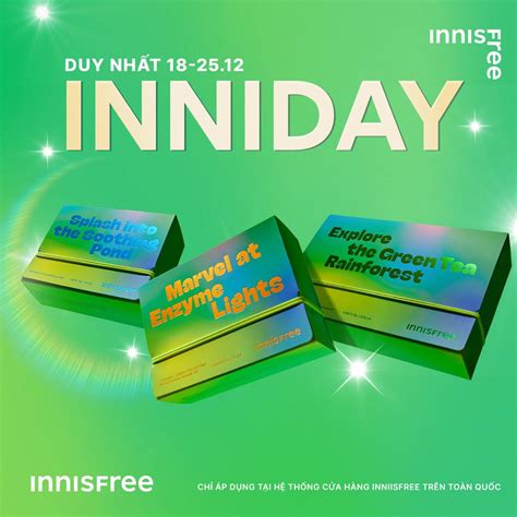 INNISFREE Đối tác thân thiết của KOC Vietnam mang đến những sản phẩm hot hit tại bán kết