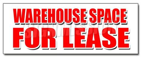 12 Warehouse Space For Lease Decal Sticker Build To Suit Ac Loading