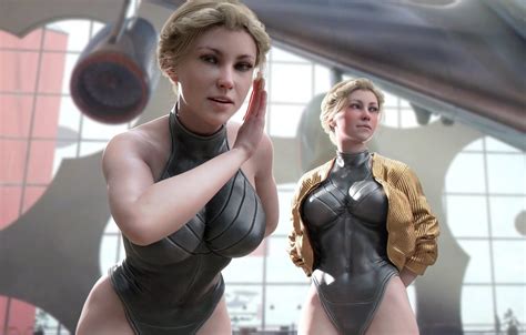 Wallpaper Blonde Fan Art Twins Fan Art Atomic Heart For Mobile And Desktop Section