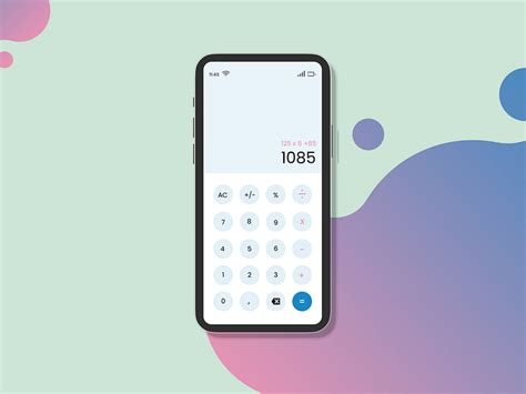 Daily UI Challenge #004 Calculator by Tini Susani on Dribbble