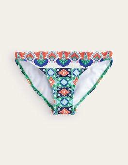 Classic Bikini Bottoms Green Tambourine Coastal Tile Boden Eu