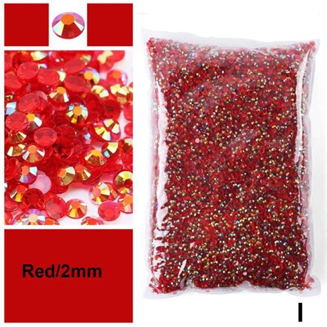 Buy Small Bulk Resin Non Hot Fix Rhinestones Crystals Flatback