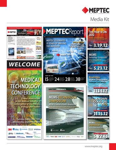 MEPTEC Media Kit 2014 By MEPTEC Issuu