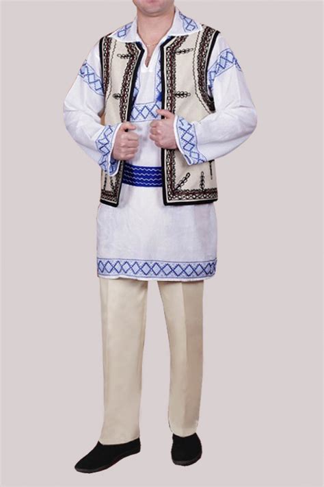 Costum Popular Barbatesc Banat Ocauaro