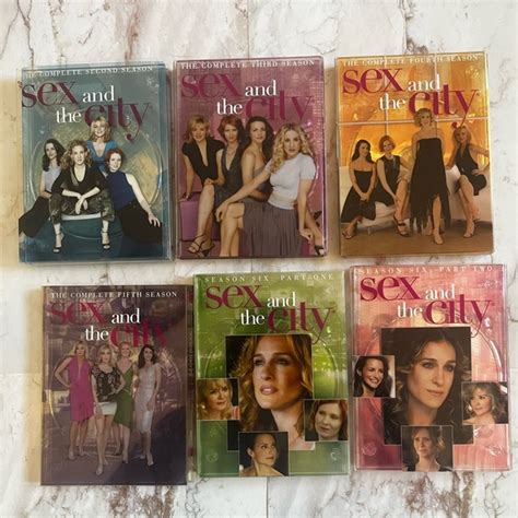 Media Sex The City Seasons 26 Dvd Lot Poshmark