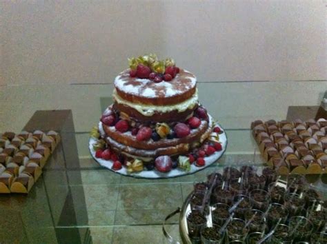 Nossas Artes Naked Cake Bolo Pelado