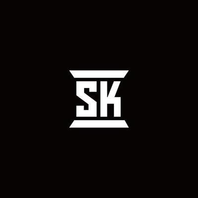 S K Logo Vector Art, Icons, and Graphics for Free Download