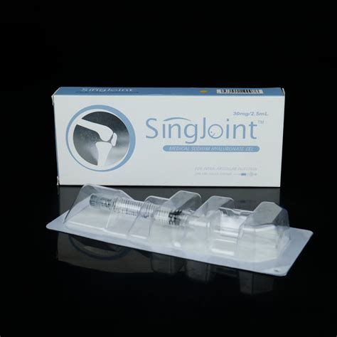 Singjoint Sodium Hyaluronate Knee Injection For Osteoarthritis Orthopedics With Ce China