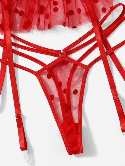 Christmas Full Body Erotic Lingerie Women Hot Transparent Sexy Open Big