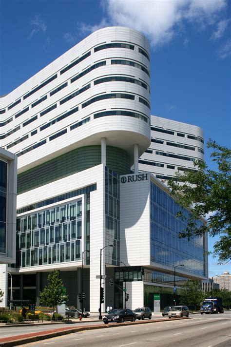 Rush University Medical Center Hospital Tower The Skyscraper Center