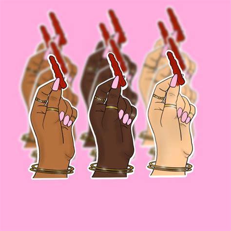 Hot Cheetos Girl Hot Cheetos Fingers Hot Cheetos Sticker Etsy