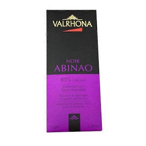 Valrhona Abinao Dark Chocolate Cacao Oz Delivery Or Pickup