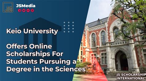 Keio University Offers Online Scholarships For Students Pursuing A