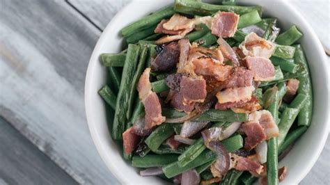 sauteed baguio beans  bacon recipe