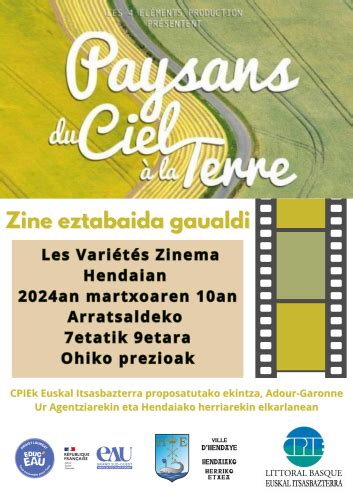 Cpie Littoral Basque Film Debat Paysans Du Ciel La Terre