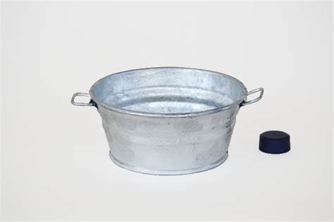 Galvanized Pan Galvanized Outdoor Planters
