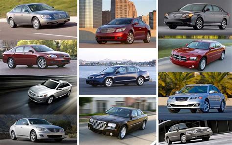 $35,000 Full-Size Sedans -- We Examine 11 Four-Door Cars with Space to Spare - Motor Trend