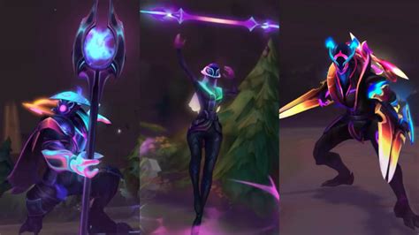 LoL Riot lança linha de skins Empíreos para Lux Zed Jax e outros