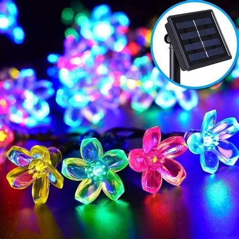 Flower Solar LED Christmas Lights