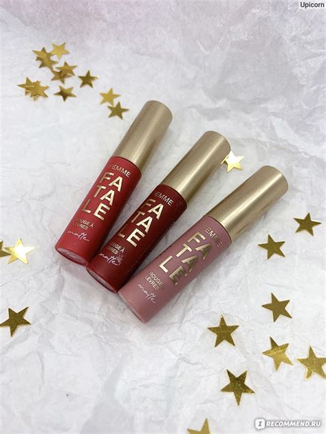 Жидкая матовая помада Vivienne Sabo Femme Fatale Rouge a Levres Matte ...