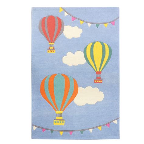 Hot Air Balloon Rug HomeHabitat