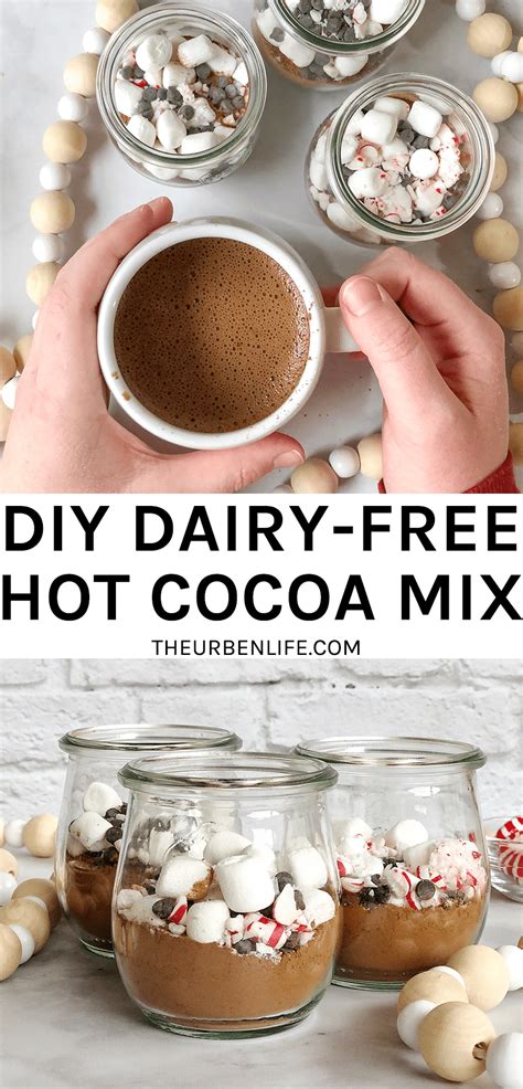Homemade Dairy Free Hot Cocoa Mix The Urben Life