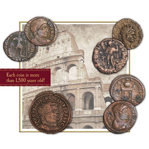 Bronze Coins Of The Ancient Roman Empire