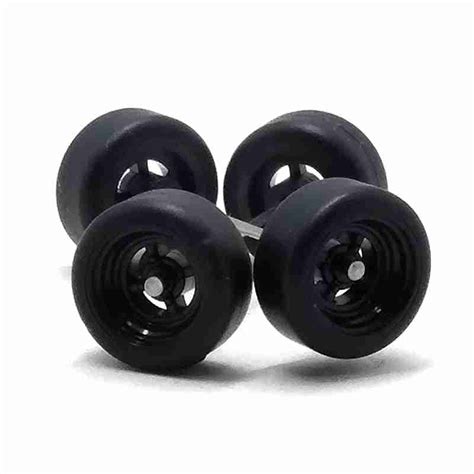 Jogo Roda Customização mm Hot Wheels JR Preta Totalcar Miniaturas