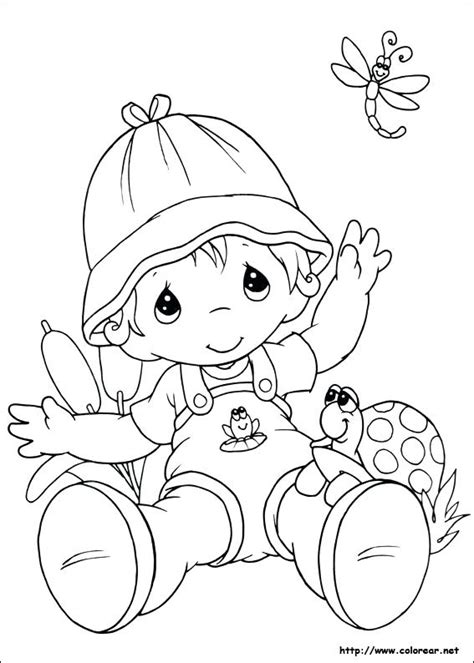 Precious Moments Praying Coloring Pages At Getcolorings Free